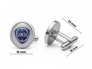 Lancia Formal Cufflinks Men’s Fashion Universal Durable Style